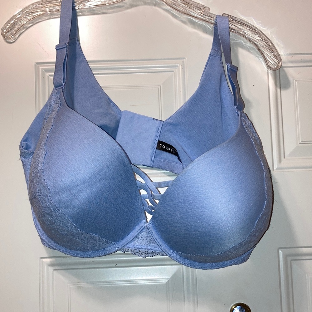 torrid Lace-Trim Full‎ Support Bra 40DDD